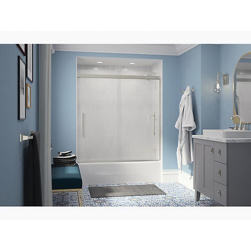 Kohler® Bellwether® K-876-0 Bathtub With Integral Apron, Soaking Bath Therapy, Rectangular, 60 in L, 32 in W, White thumbnail 3