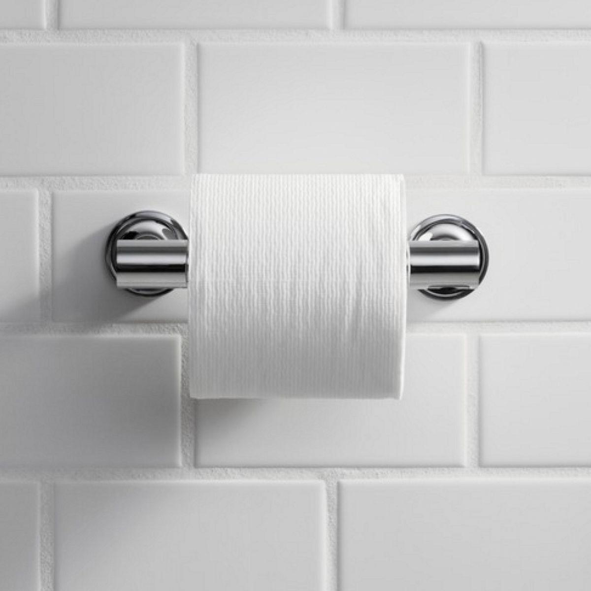 Kohler® K-14377-BV Toilet Paper Holder, Pivot Holder, Metal, Vibrant® Brushed Bronze thumbnail 3