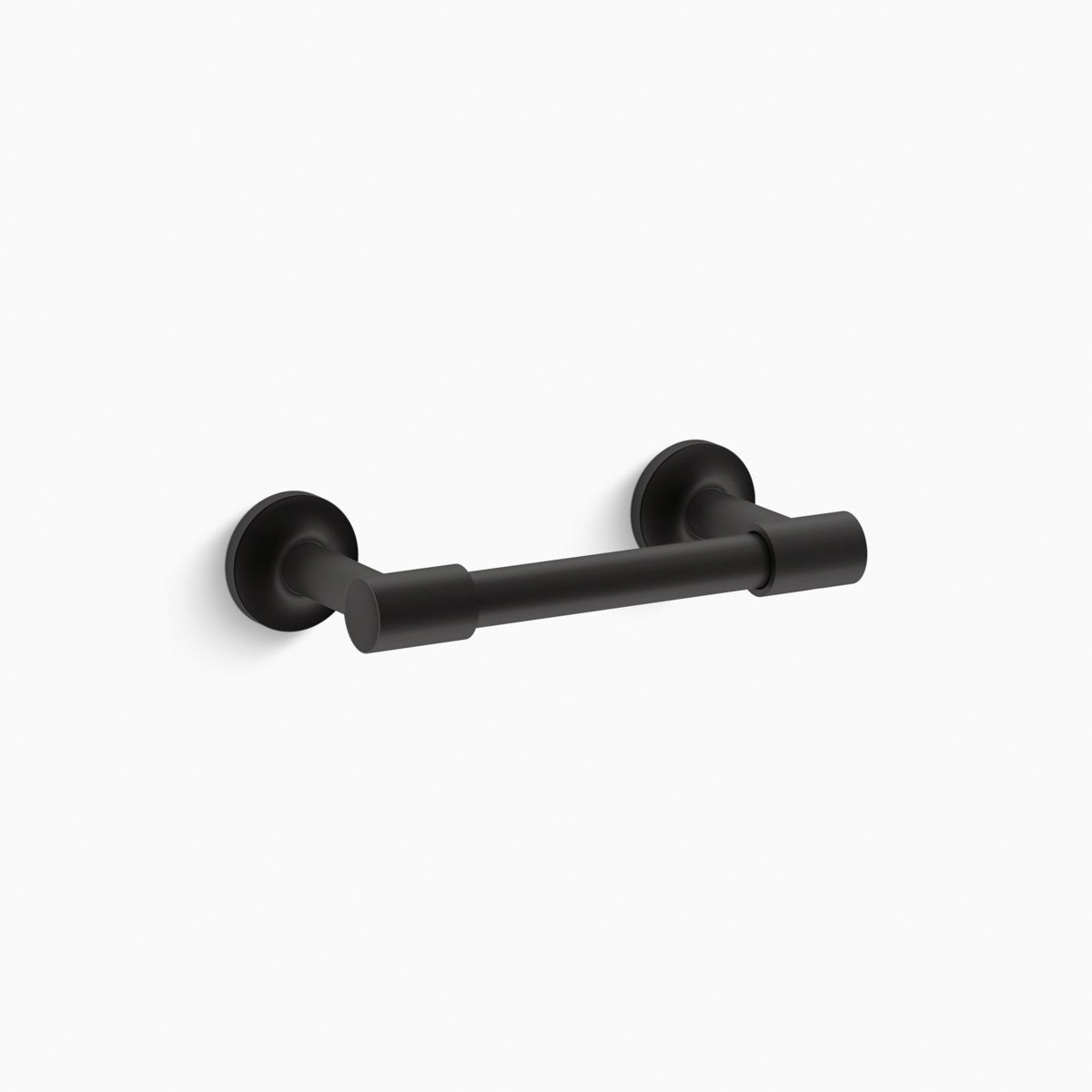 Kohler® K-14377-BL Toilet Paper Holder, Pivot Holder, Metal, Vibrant® Matte Black