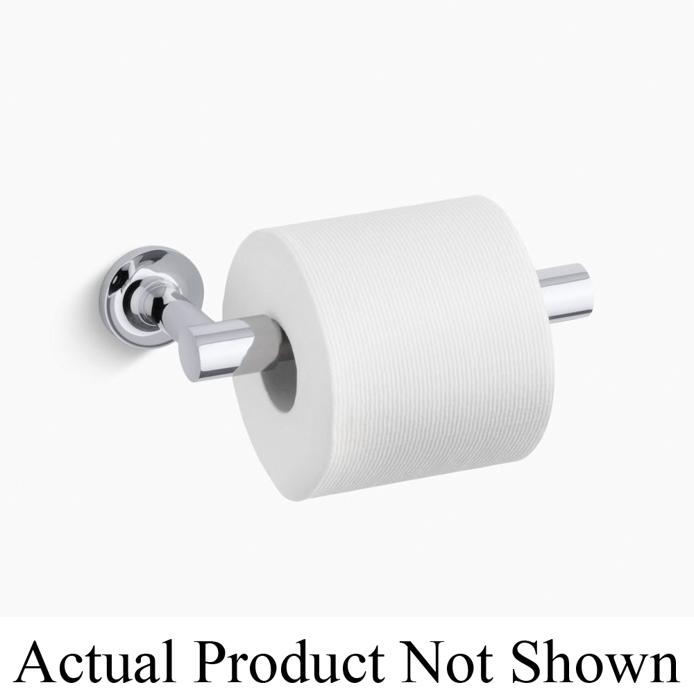 Kohler® K-14377-CP Toilet Paper Holder, Pivot Holder, Metal, Polished Chrome