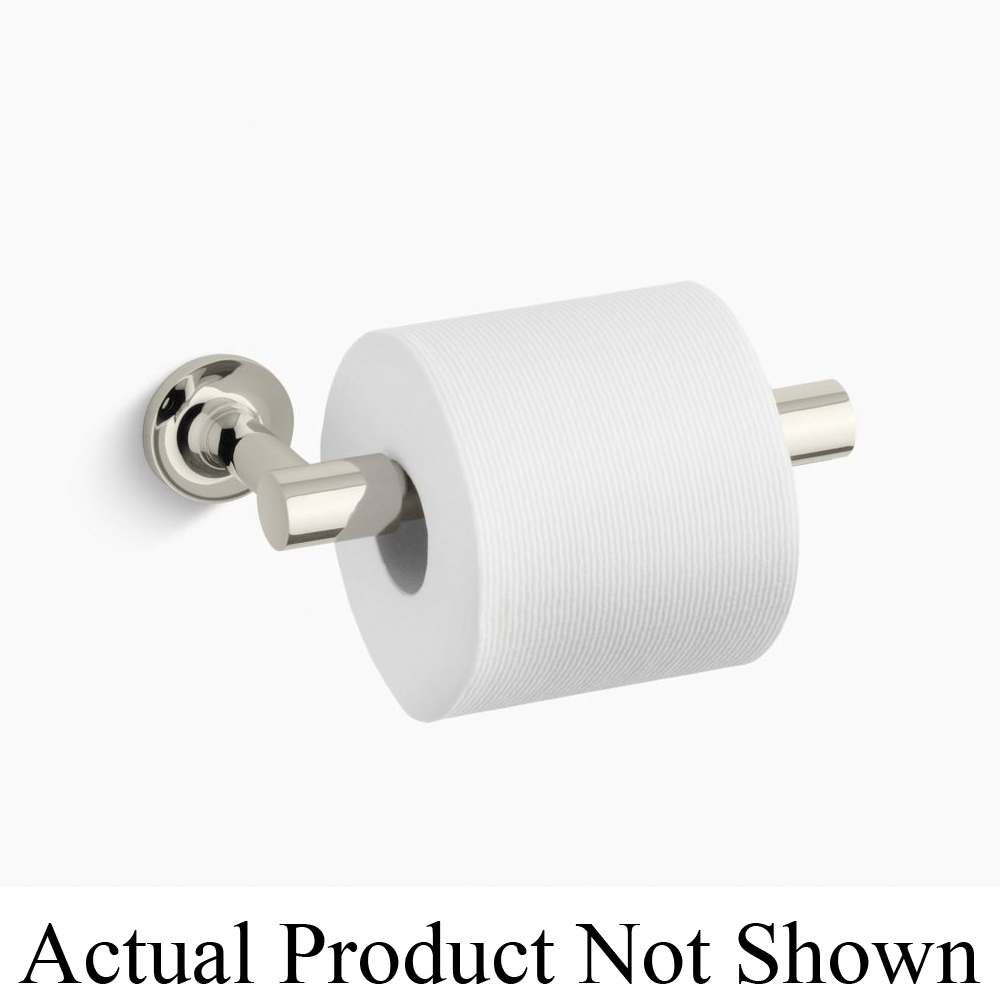 Kohler® K-14377-SN Toilet Paper Holder, Pivot Holder, Metal, Vibrant® Polished Nickel