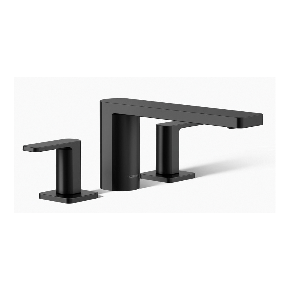 Kohler® Parallel® K-27121-4-BL Bathroom Sink Faucet, 2-Handle, Deck, Matte Black thumbnail 3