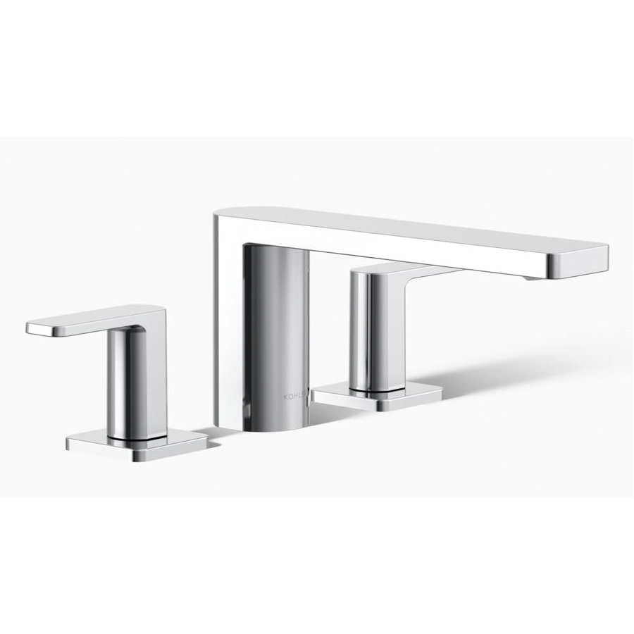 Kohler® Parallel® K-27121-4-CP Bathroom Sink Faucet, 2-Handle, Deck, Polished Chrome thumbnail 2
