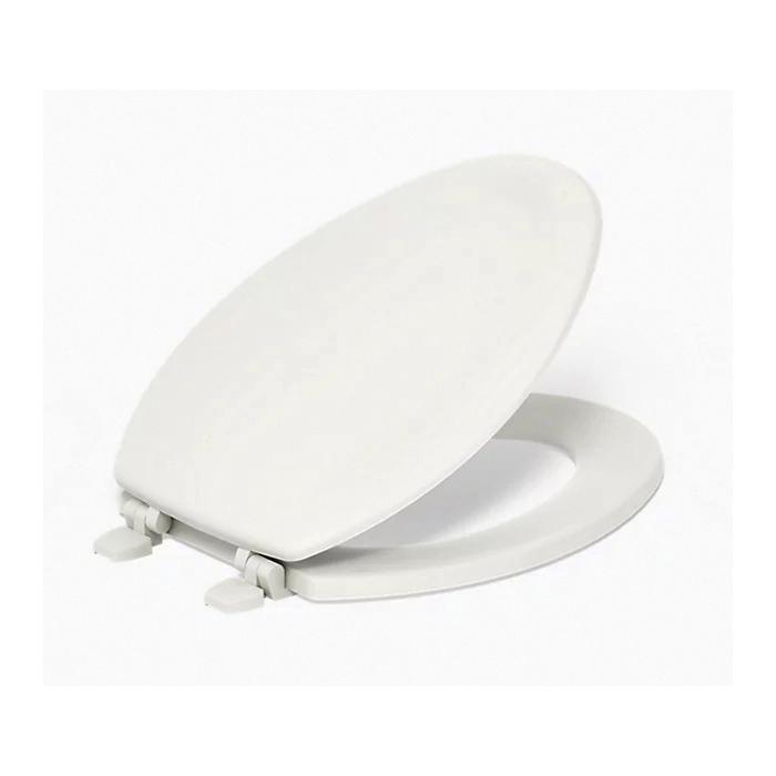 Kohler® Stonewood® K-4647-47 Toilet Seat, Contemporary, Modern, Elongated, Wood, Almond thumbnail 3