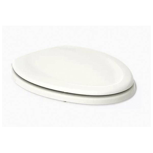 Kohler® Stonewood® K-4647-47 Toilet Seat, Contemporary, Modern, Elongated, Wood, Almond thumbnail 4