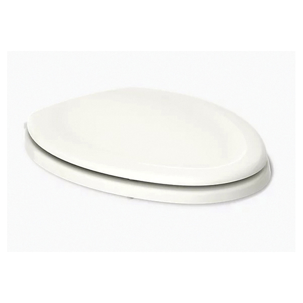 Kohler® Stonewood® K-4647-96 Toilet Seat, Contemporary, Modern, Elongated, Wood, Biscuit thumbnail 2