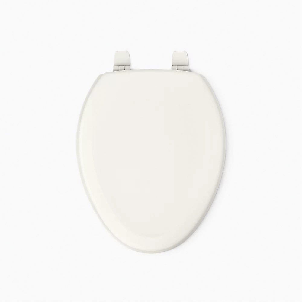 Kohler® Stonewood® K-4647-96 Toilet Seat, Contemporary, Modern, Elongated, Wood, Biscuit