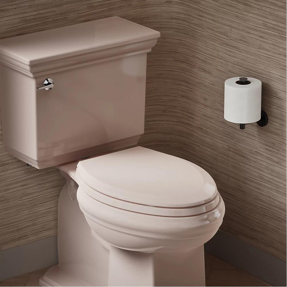 Kohler® Lustra™ K-4652-45 Toilet Seat, Contemporary, Traditional, Yes, Elongated, Plastic, Wild Rose