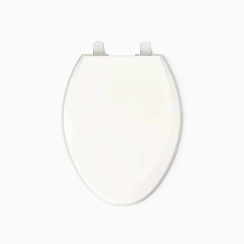 Kohler® Lustra™ K-4652-47 Toilet Seat, Contemporary, Traditional, Yes, Elongated, Plastic, Almond thumbnail 3