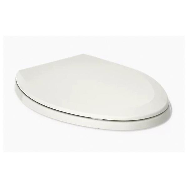 Kohler® Lustra™ K-4652-47 Toilet Seat, Contemporary, Traditional, Yes, Elongated, Plastic, Almond thumbnail 2
