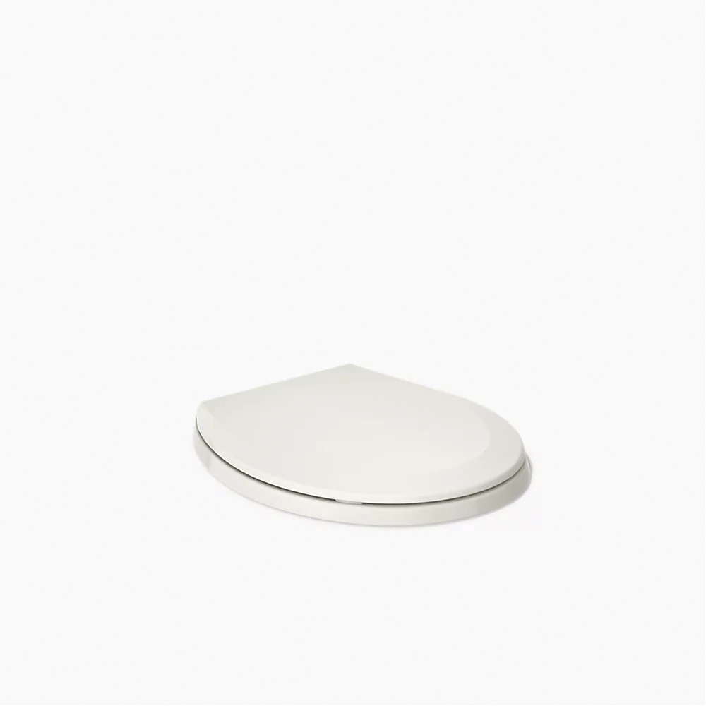 Kohler® Lustra™ K-4662-47 Toilet Seat, Contemporary, Traditional, Yes, Round, Plastic, Almond thumbnail 3