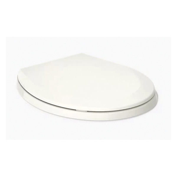 Kohler® Lustra™ K-4662-96 Toilet Seat, Contemporary, Traditional, Yes, Round, Plastic, Biscuit thumbnail 2