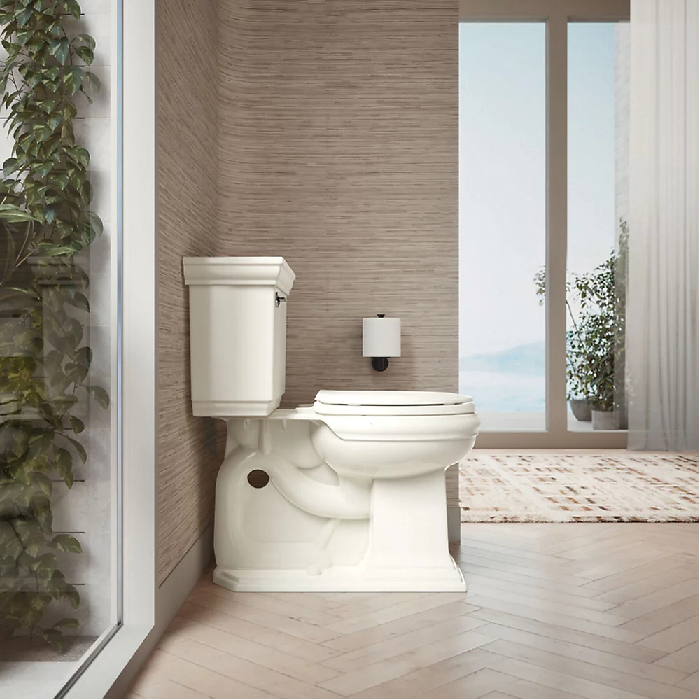Kohler® Lustra™ K-4662-96 Toilet Seat, Contemporary, Traditional, Yes, Round, Plastic, Biscuit