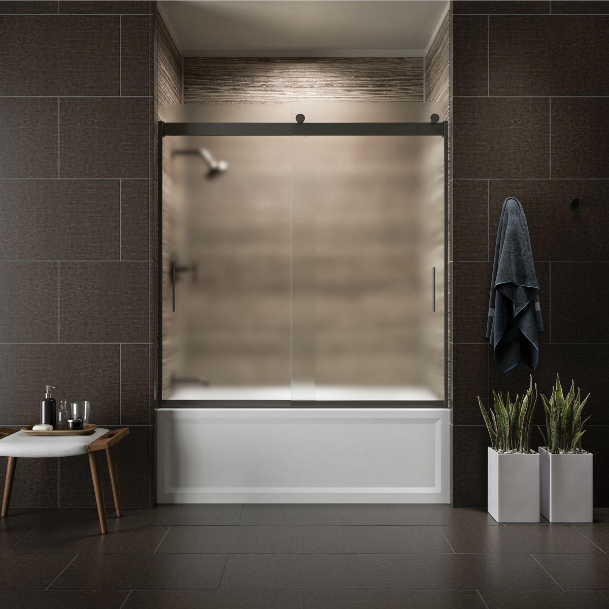 Kohler® Archer® K-1123-LA-96 Bathtub, Soaking Bath Therapy, Rectangular, 60 in L, 32 in W, Left Drain Location thumbnail 3