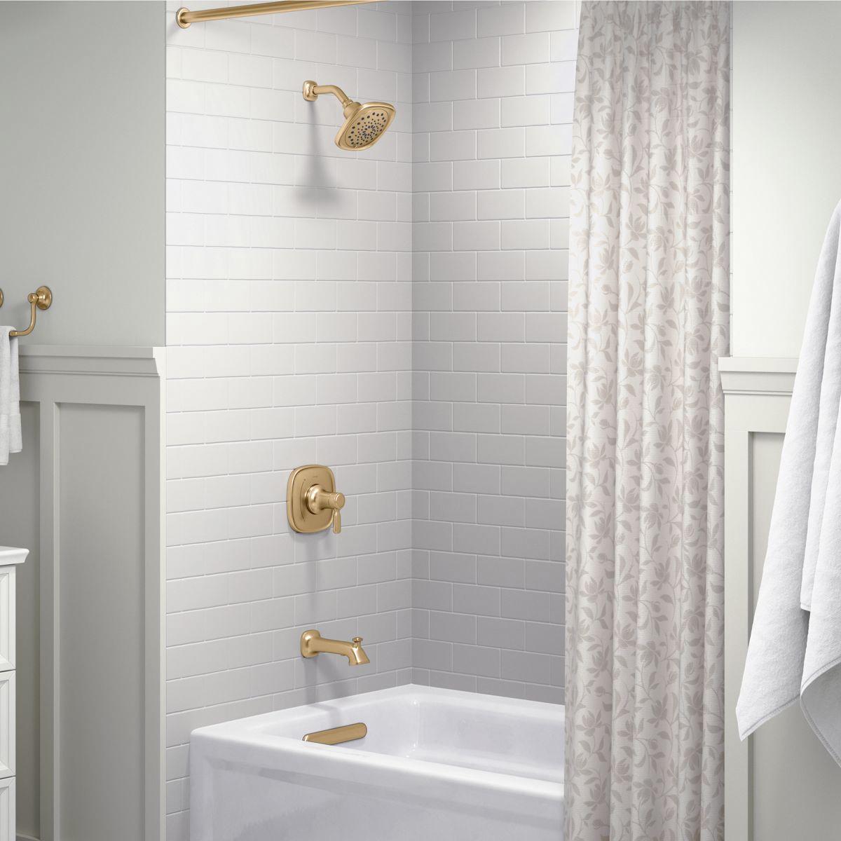 Kohler® Archer® K-1123-RA-96 Bathtub, Soaking Bath Therapy, Rectangular, 60 in L, 32 in W, Right Drain Location