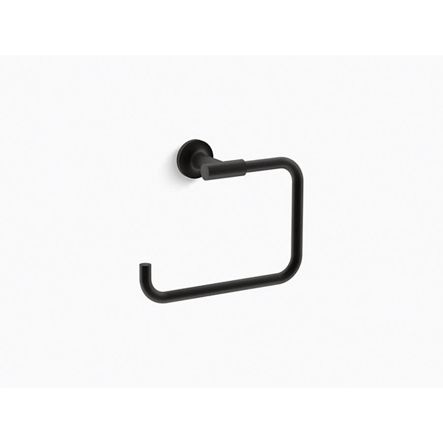 Kohler® Purist® K-14441-BL Towel Ring, 7 in OAH, 3-1/4 in OAW, Brass