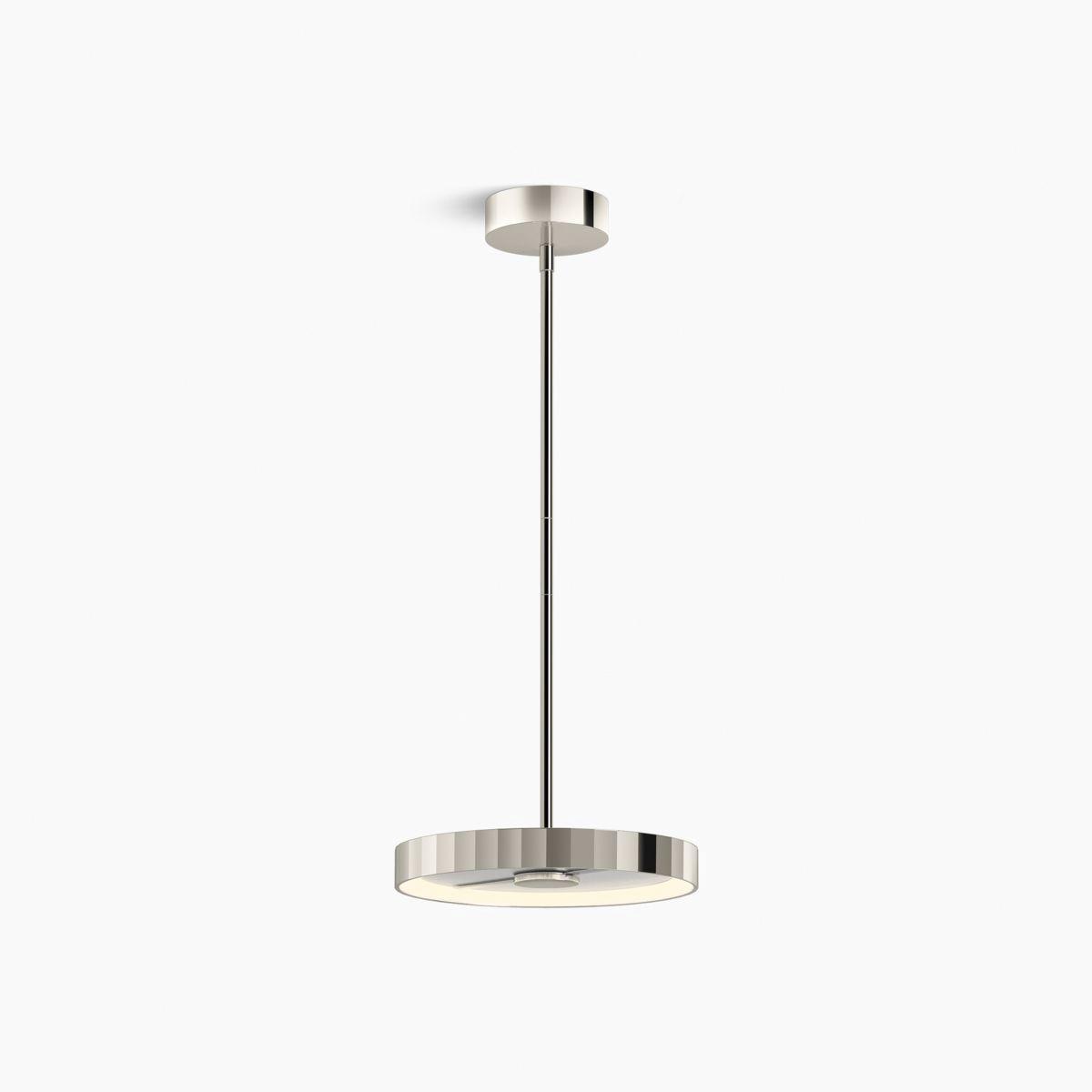 Kohler® Simpalo™ K-22520-PELED-SNL Pendant Light, 60 W Fixture, 120 V, LED Bulb, 2-Bulb, 1800 Lumens, 3000 K