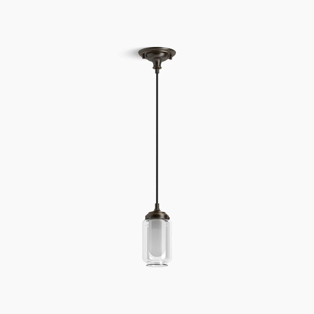 Kohler® Artifacts® K-22653-PE01-BZL Pendant Light, 40 W Fixture, 120 V, Incandescent Bulb, 1-Bulb, 450 Lumens, 3000 K thumbnail 2