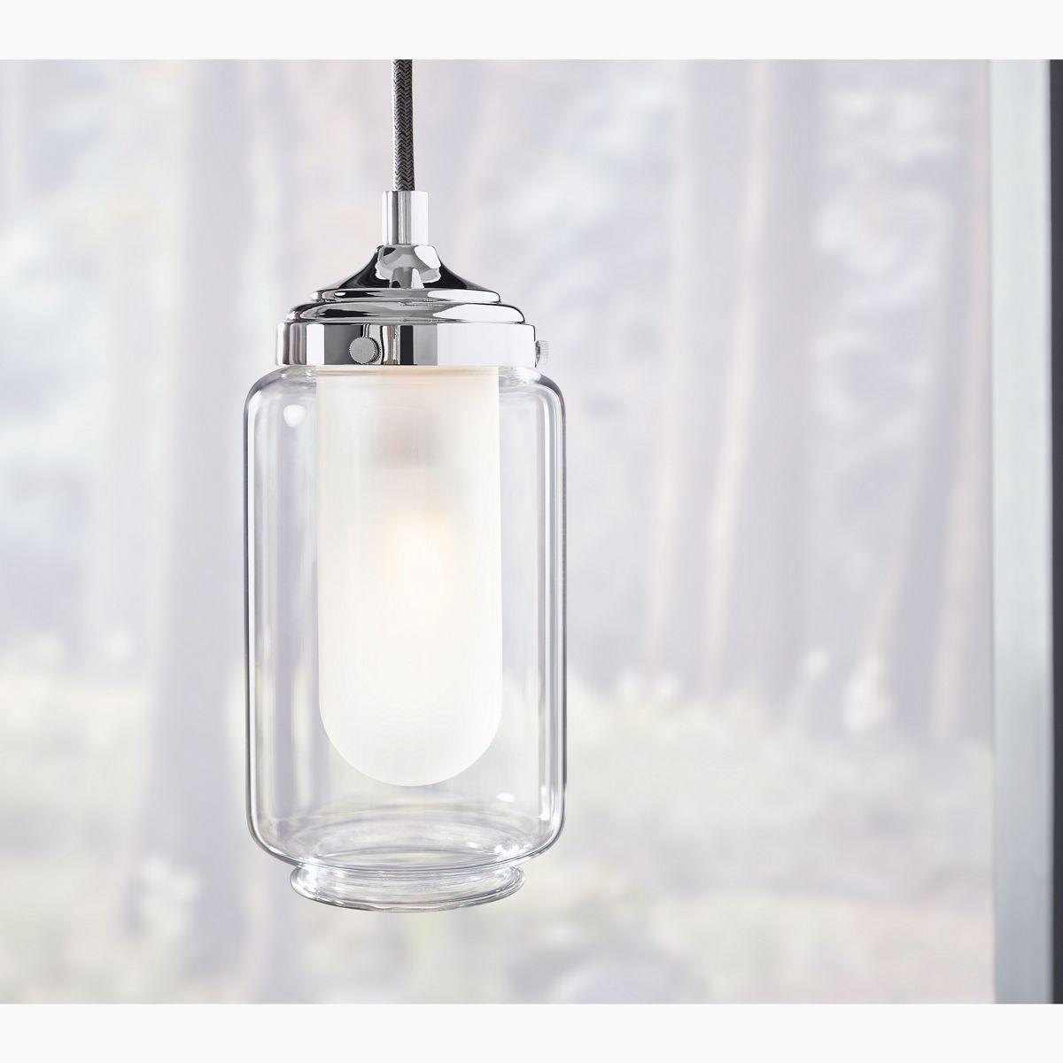 Kohler® Artifacts® K-22653-PE01-BZL Pendant Light, 40 W Fixture, 120 V, Incandescent Bulb, 1-Bulb, 450 Lumens, 3000 K thumbnail 3
