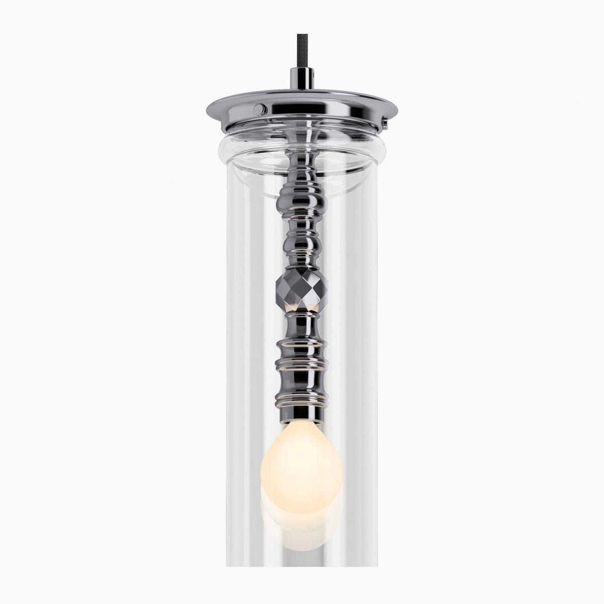 Kohler® Damask® K-23341-PE03-BGL Pendant Light, 180 W Fixture, 120 V, Fluorescent Bulb, 3-Bulb, 1350 Lumens, 3000 K