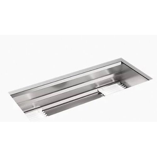 Kohler® Prolific® K-23652-NA Kitchen Sink, Rectangular, Stainless Steel thumbnail 2
