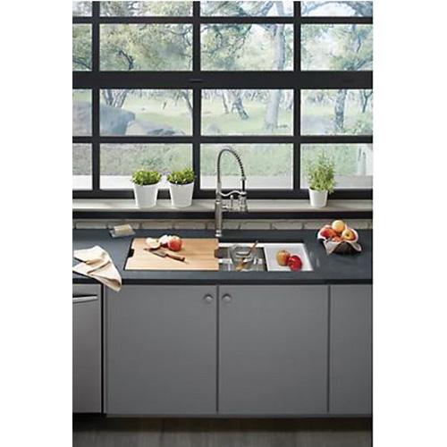 Kohler® Prolific® K-23652-NA Kitchen Sink, Rectangular, Stainless Steel thumbnail 3