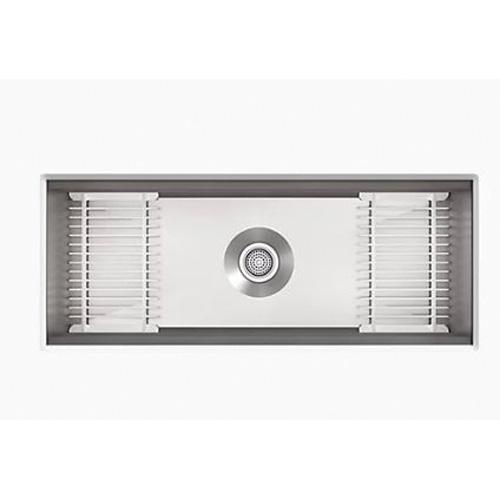 Kohler® Prolific® K-23652-NA Kitchen Sink, Rectangular, Stainless Steel