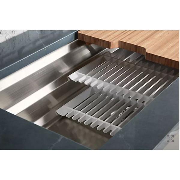 Kohler® Prolific® K-23652-NA Kitchen Sink, Rectangular, Stainless Steel thumbnail 4