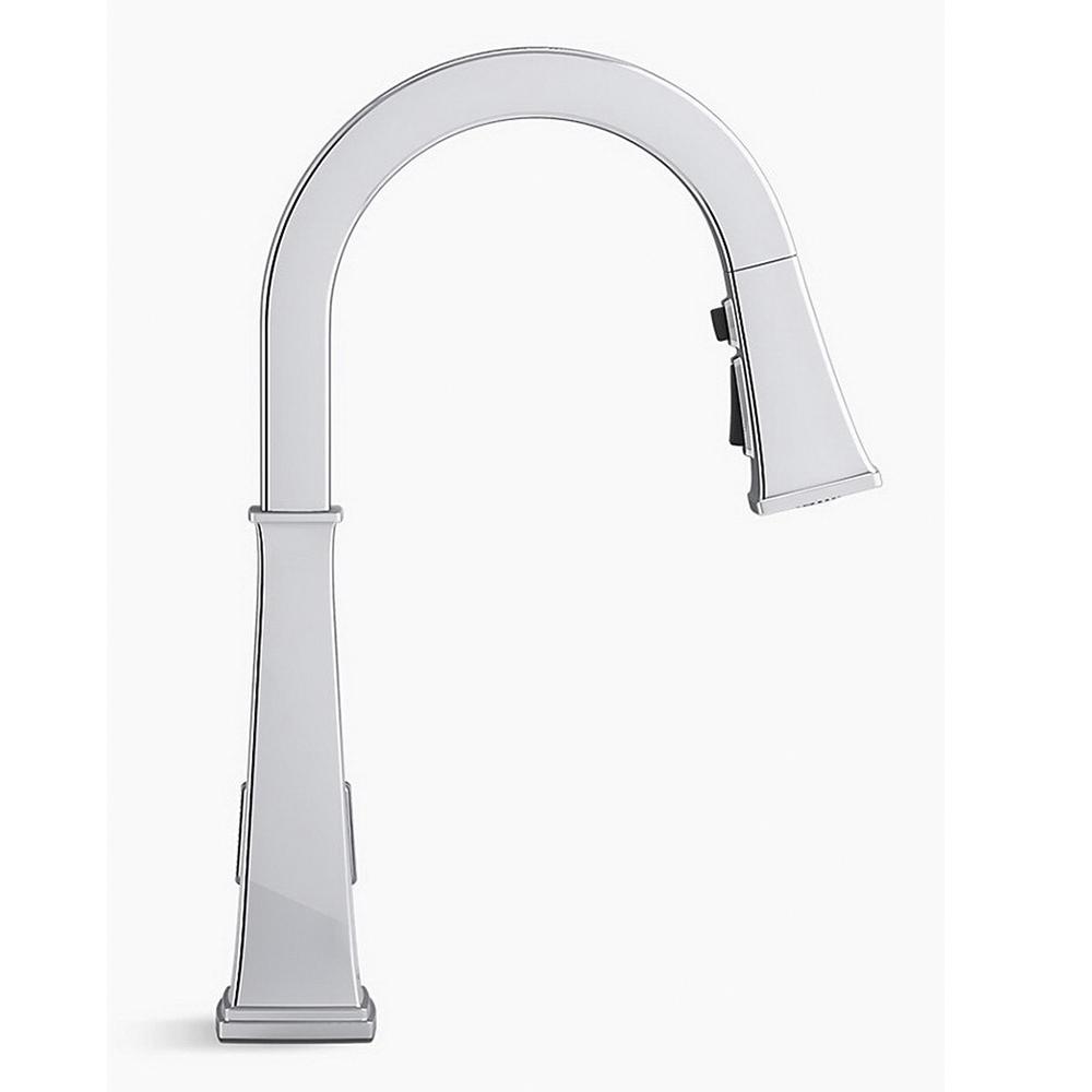Kohler® Riff® K-23830-VS Kitchen Faucet, Deck, Pull-Down, Vibrant® Stainless