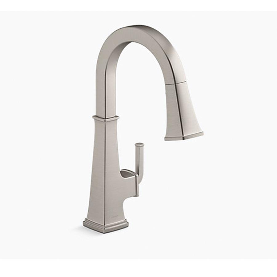 Kohler® Riff® K-23830-VS Kitchen Faucet, Deck, Pull-Down, Vibrant® Stainless thumbnail 2