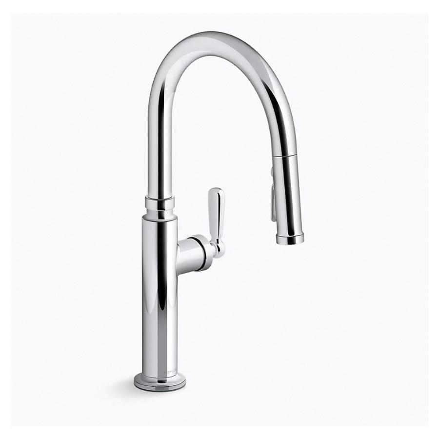 Kohler® Edalyn™ by Studio McGee K-28358-CP Kitchen Sink Faucet, Touch, Deck, Pull-Down, Polished Chrome