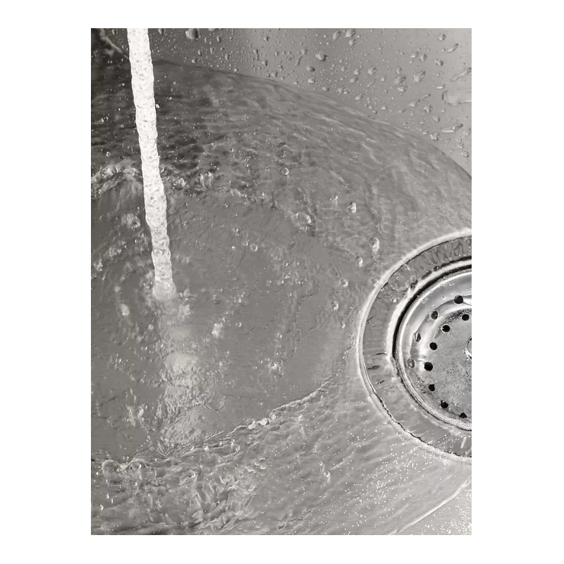 Kohler® Undertone® K-3351-NA Kitchen Sink, Rectangular, Stainless Steel, Stainless Steel, Import