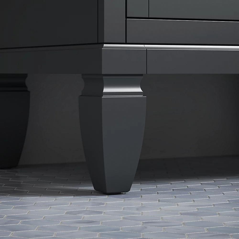 Kohler® Hearthaven® K-33537-ASB-1WX Bathroom Vanity Cabinet With Sink and Quartz Top, 1-Sink, Undermount Sink thumbnail 2