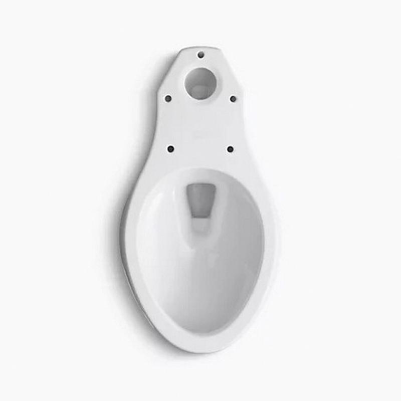 Kohler® Highline® Comfort Height® K-4199-96 Toilet Bowl, Elongated, 1.28 to 1.6 gpf Flush Rate, 12 in Rough-In, Biscuit thumbnail 3