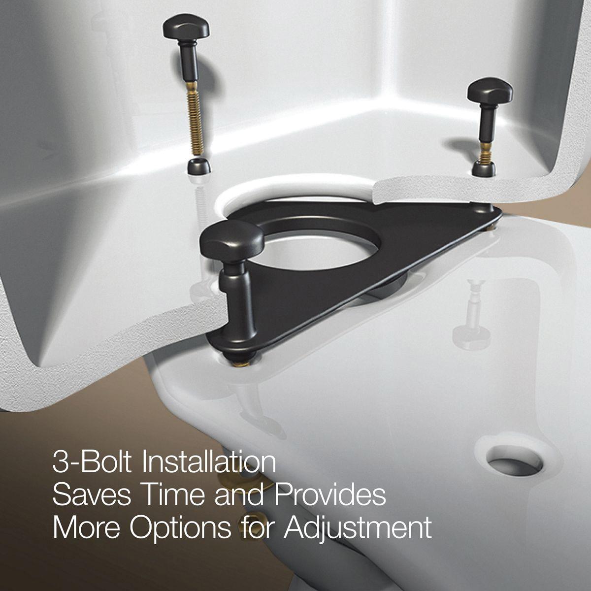 Kohler® Wellworth® K-4468-96 Toilet Tank, 1.6 gpf Flush Rate, 12 in Rough-In, Left Hand Trip Lever, Vitreous China