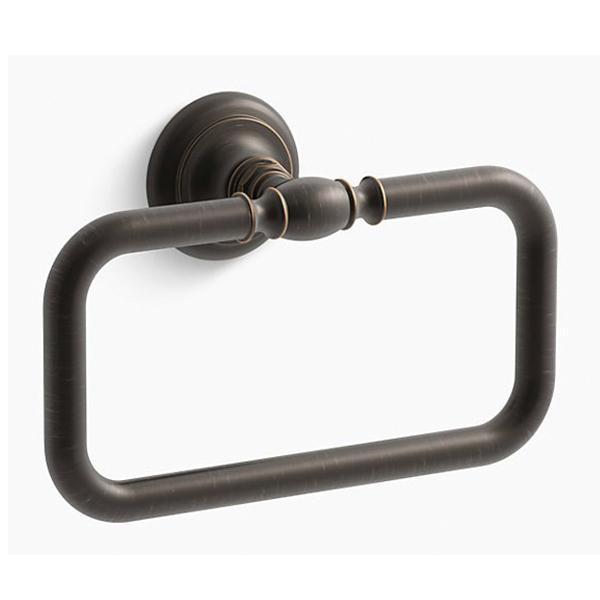 Kohler® Artifacts® K-72571-2BZ Towel Ring, 5-9/16 in OAH, 3 in OAW, Metal thumbnail 2