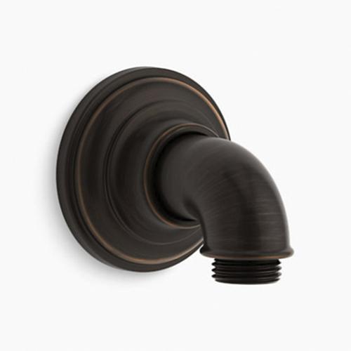 Kohler&reg; Artifacts&trade; K-72796 Wall-Mount Metal Supply Elbow, G1/2-14 Hose Connection x 1/2 inch NPT, Oil Rubbed Bronze