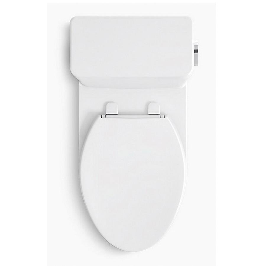 Kohler® Reach™ Comfort Height® K-78080-RA-0 One-Piece Toilet, Elongated Bowl, 1.28 gpf Flush Rate, White