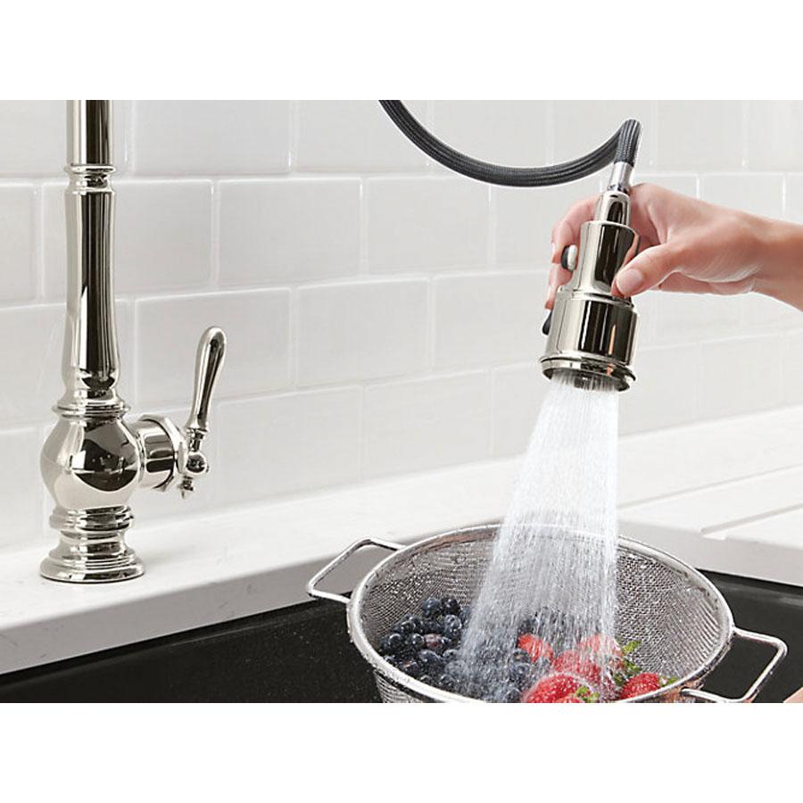 Kohler® Artifacts® K-99259-2BZ Kitchen Faucet, Deck, Pull-Down, Oil-Rubbed Bronze thumbnail 2