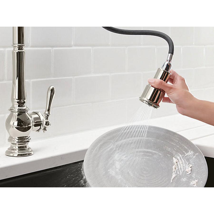 Kohler® Artifacts® K-99259-2BZ Kitchen Faucet, Deck, Pull-Down, Oil-Rubbed Bronze thumbnail 3