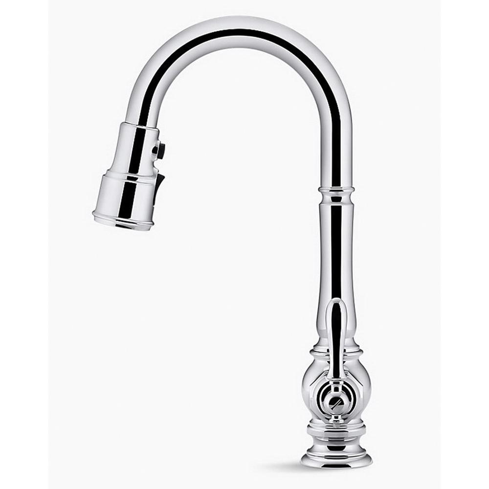 Kohler® Artifacts® K-99261-2BZ Kitchen Faucet, Deck, Pull-Down, Oil-Rubbed Bronze thumbnail 4