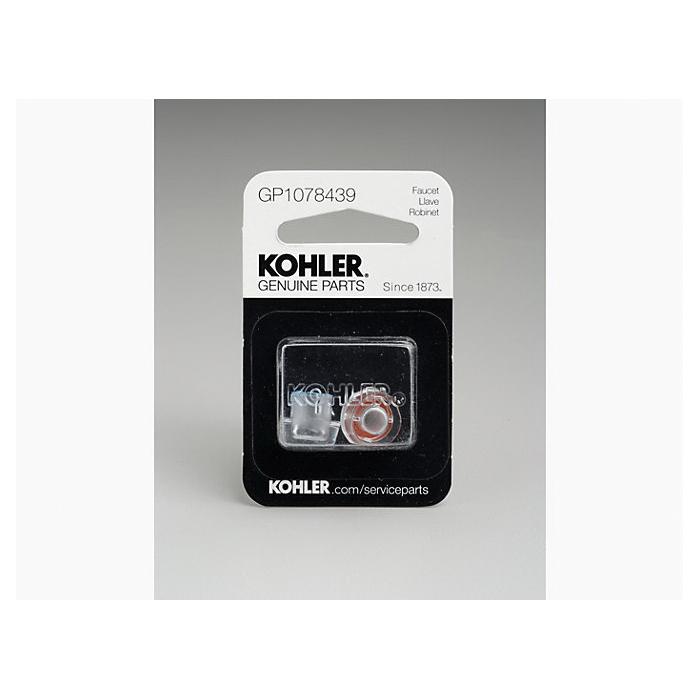 Kohler GP1078439 Plastic Hot and Cold Plug Button Kit For Finesse Faucets