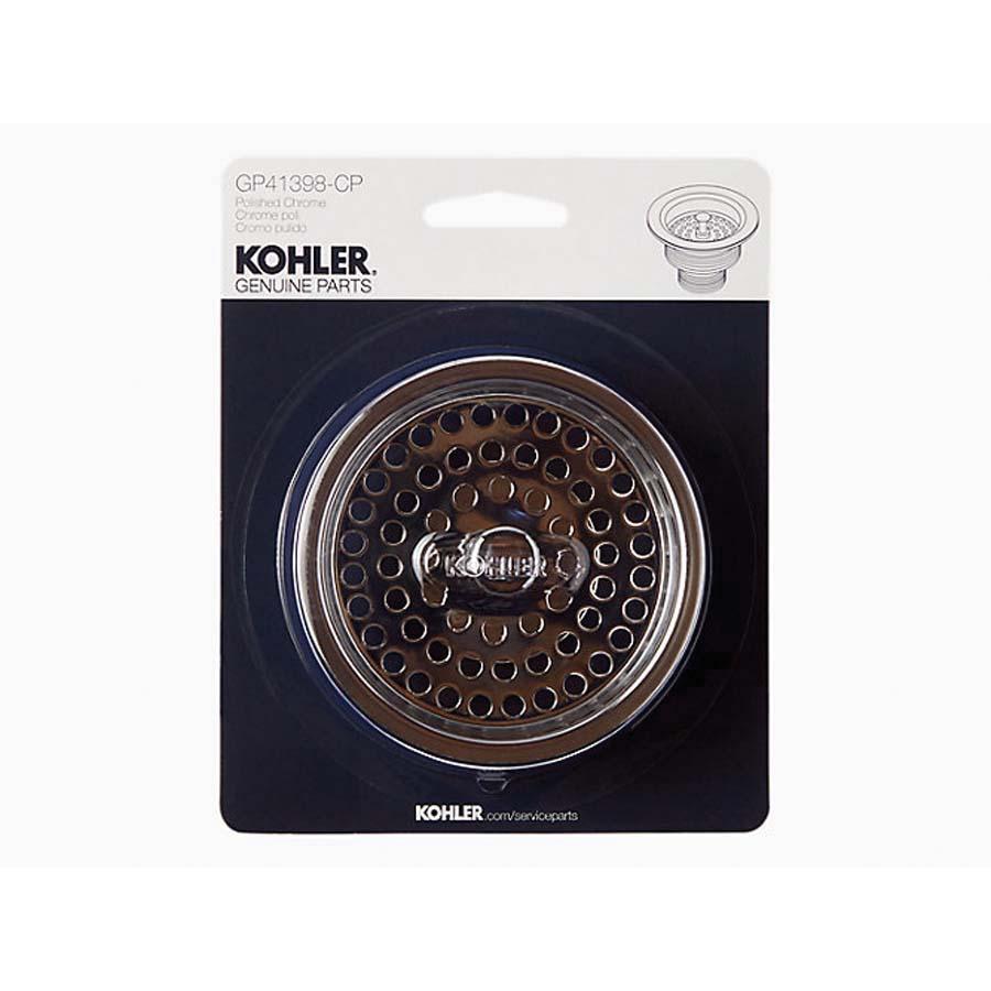 Kohler® GP41398 Strainer Cup Assmbely For Kitchen Sinks, Poilshed Chrome