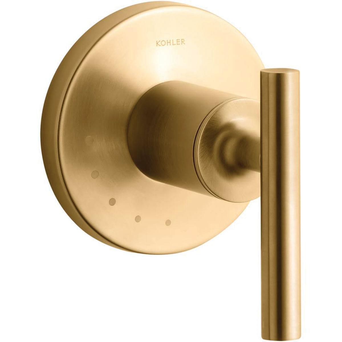Kohler® K-T14490-4-2MB Volume Control Valve Trim, Purist®, Metal, Vibrant® Brushed Moderne Brass, 1-Handle