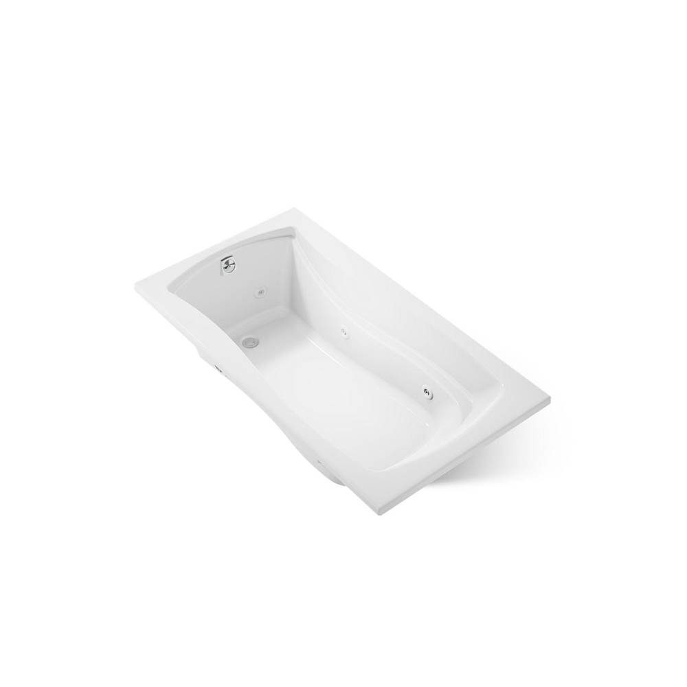 Kohler Mariposa® K-1224-0 5-Jetted Acrylic Rectangular Whirlpool, 35-7/8 inch x 66 inch, White