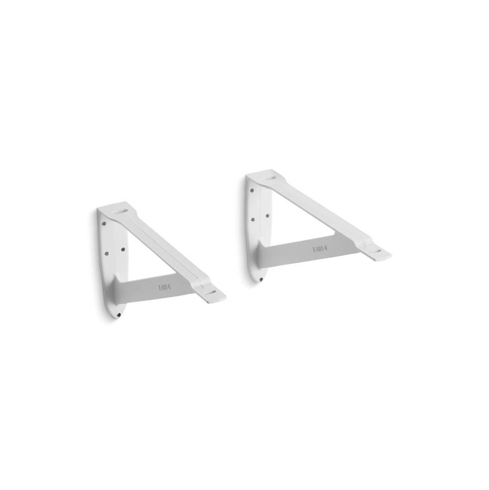 Kohler K-1814 Cast Iron Wall Brackets, 19-5/8 inch x 2-3/4 inch x 11 inch for Wall Mounted Bathroom Sink