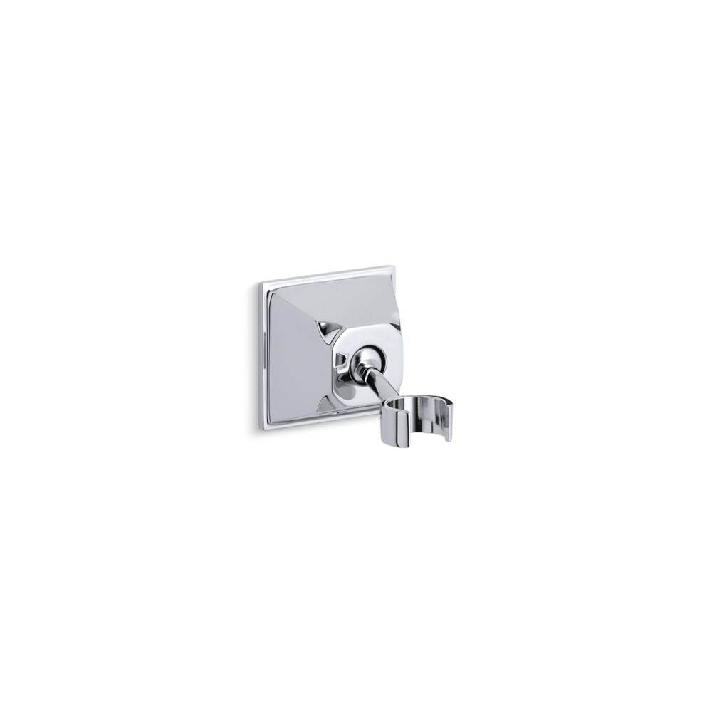 Kohler&reg; Memoirs&reg; K-422 Adjustable Wall-Mount Brass Hand Shower Holder, Polished Chrome
