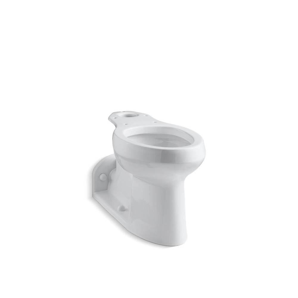 Kohler K-4305 Barrington™ Comfort Height 4 inch Rough-In ADA Vitreous China Elongated Front Toilet Bowl, 1 gpf, White