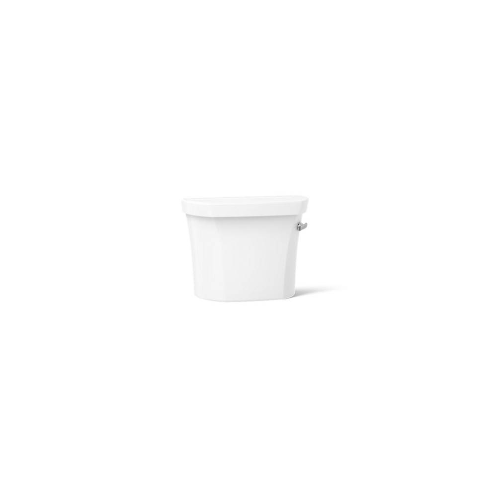 Kohler K-4467-RA Wellworth® Class Five® Flush System Right Trip Lever Vitreous China Toilet Tank, 1.28 gpf, White