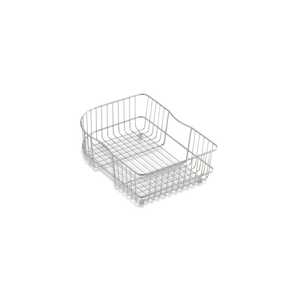 Kohler&reg; Efficiency&trade; K-6521 Stainless Steel Sink Basket, Stainless Steel
